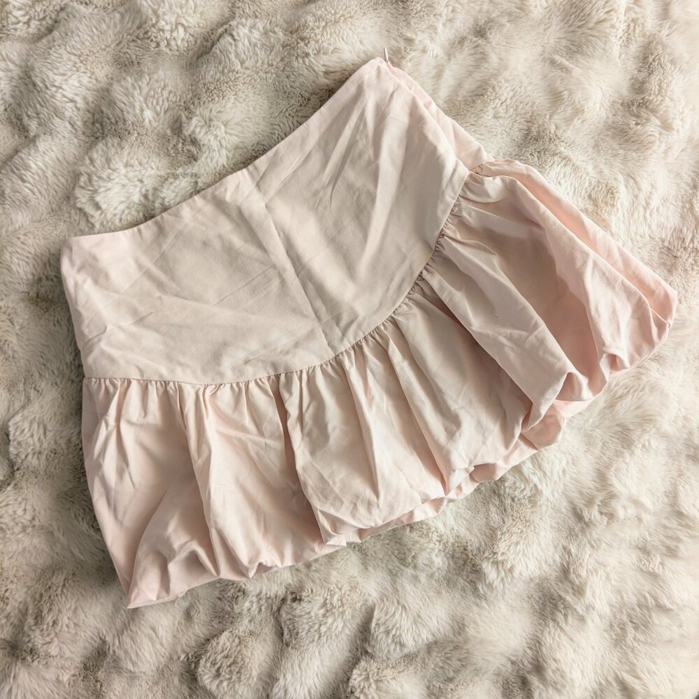 Bubble-Hem Mini Skirt Size 2 | H&M - Picture 3 of 8
